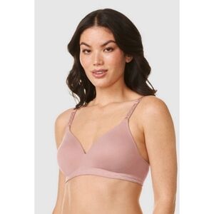 NEW Simply Perfect Warner's Mauve Wirefree Contour Bra